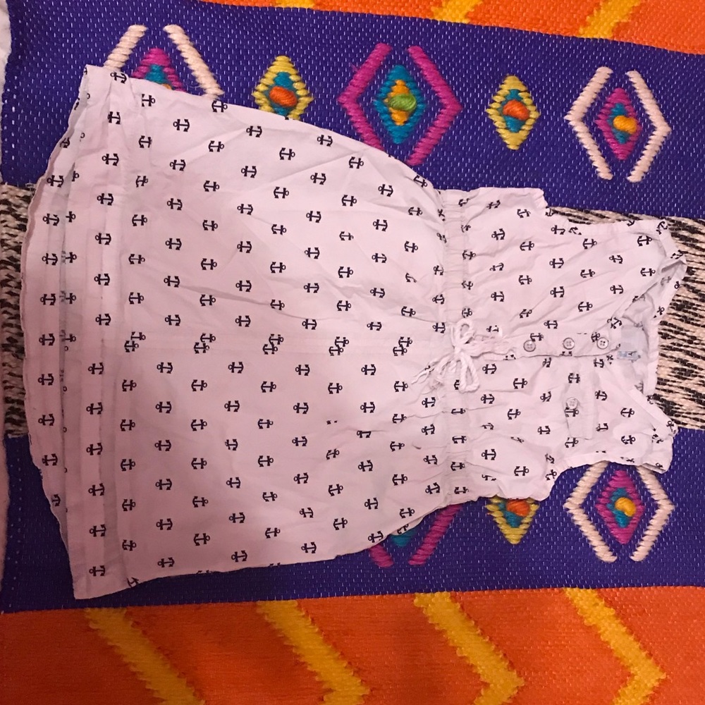 Old Navy Girls Poplin Shift Tank Dress 5T